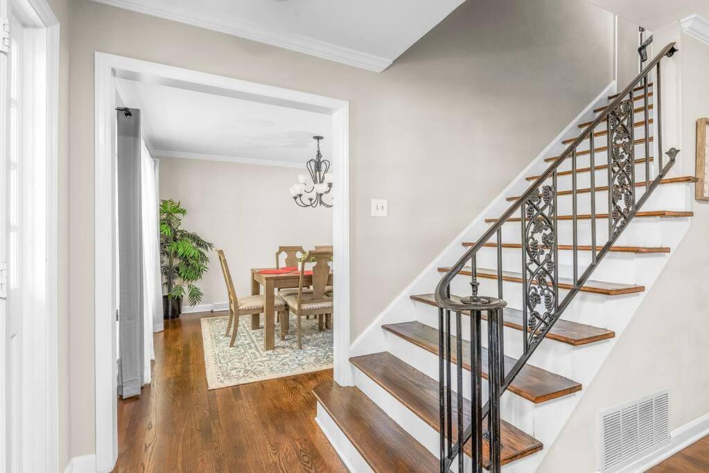 Spotless 4Br Near Clt Uptown, Fast Wi-Fi Leilighet Charlotte Eksteriør bilde